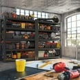 Garage Shelving Unit and StorageEasy Assembly Metal Shelves 5Tier