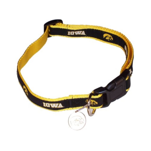 iowa hawkeye dog collar