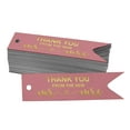 thumbnail image 1 of Inkdotpot Gold Foil Paper Hang Tags Thank You From The New Wedding Favor Tags 100 Pieces, 1 of 6