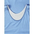 thumbnail image 5 of Ma Croix Men's Reversible Basketball Jersey Premium Moisture Wicking Mesh Practice Tank Top 2X-Large, Sky Blue, 5 of 8