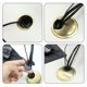thumbnail image 2 of 2 piezas de pasacables de 60 mm, cubierta para orificios de cables para escritorios, pátina verde, 2 of 3