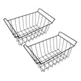 thumbnail image 3 of EIGTHTAIL Freezer Basket  2Pcs Chest Freezer Bins Deep Freezer Wire Basket Storage Bin with Handles  Hanging Stackable Chest Freezer Storage Baskets Fwor Pantry Home, 3 of 8