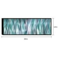 thumbnail image 2 of Chic Home Blue Flames 1 Piece Framed Wrapped Canvas Wall Art, 2 of 5