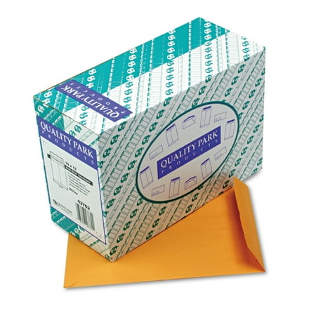 - Quality Park Redi Seal Catalog Envelope, 10 x 13, Brown Kraft, 250/Box