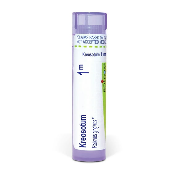 Boiron Kreosotum 1M, Homeopathic Medicine for Gingivitis, 80 Pellets