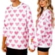 thumbnail image 3 of TaTaai Couple Crew Neck Printed Sweatshirt, Valentine's Day Gift Unisex Long-Sleeve Gift, 3 of 8
