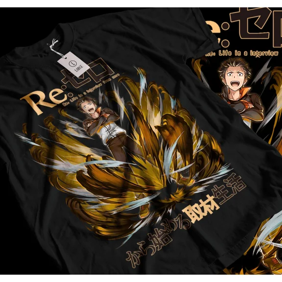 Re:Zero Shirt, Re Zero T-shirt, Emilia, Ram, Subaru, Japanese, Manga, Gift 065 | eBay