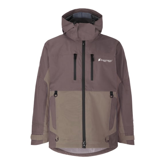 Frogg Toggs Men's Pilot Guide II Rain Jacket Stone and Taupe Medium
