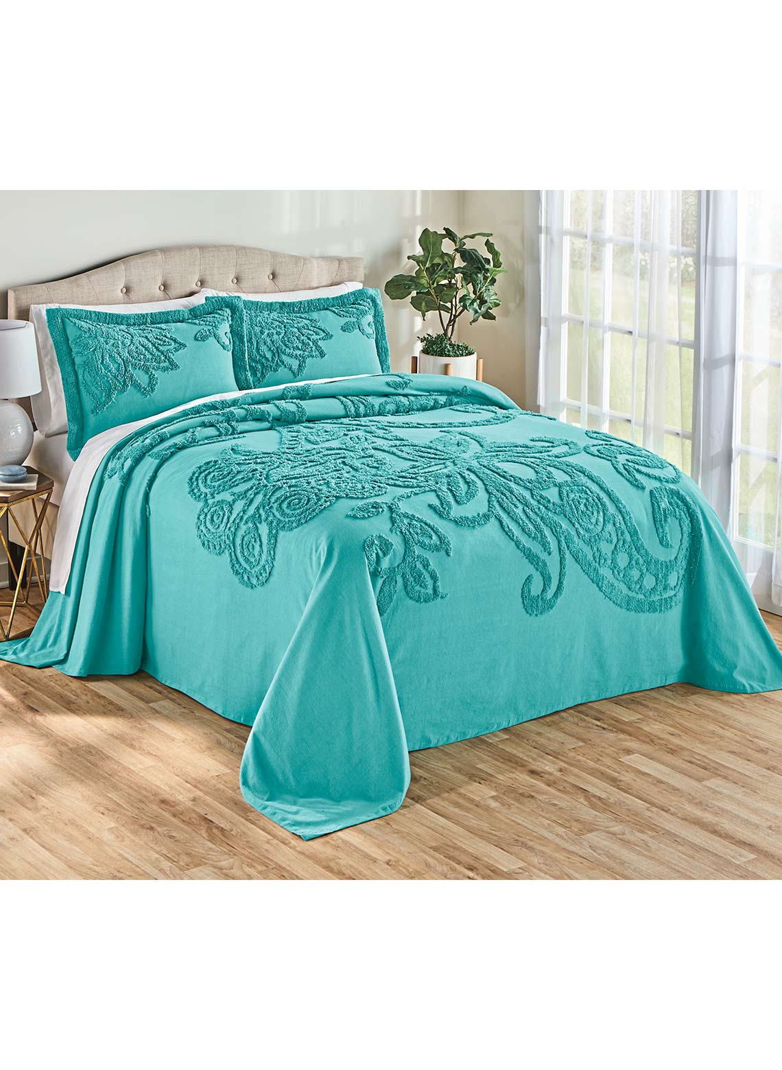 Jaipur Chenille Bedspread Sham