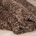 thumbnail image 2 of Allstar Khaki Solid Thick Modern Shaggy Area Rug (4' 11" x 6' 11"), 2 of 5