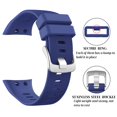 thumbnail image 3 of Watbro Compatible Con Garmin Forerunner 45S Band Correa De Repuesto Deportiva De Silicona Suave Correa De Fitness Pulsera Para Reloj Inteligente Garmin Forerunner 45S, 3 of 5