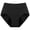Black, variant on Period Underwear,Leakproof Panties 3Layer Postpartum Menstrual Hipsters Briefs