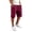 AB02_Wine, variant on Lumtrix Men’s Athletic Running Shorts Lightweight Workout Gym Shorts with Zipper Pockets for Basketball Hiking Gray 3XL