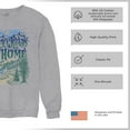 thumbnail image 6 of Country Roads Take Me Home Crewneck Sweatshirt Rustic Mountains Road Trip Music, 6 of 7