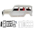 thumbnail image 1 of Car Body Shell RC Truck Body Tracción en las cuatro ruedas Coche de escalada Coches de juguete Accesorios para automóviles Vehículos Motores de juguete Herramientas de reparación 1 pieza Blanco Vogacara FN001776-03, 1 of 7