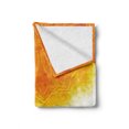 thumbnail image 2 of Boho Soft Flannel Fleece Throw Blanket, Bohemian Style Round Tribal Motif with Watercolor Brush Effect, Cozy Plush for Indoor and Outdoor Use, 60" x 80", Burnt Orange Orange, by Ambesonne, 2 of 6