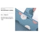 thumbnail image 5 of Bolsa De Almacenamiento Monedero De Gran Capacidad Resistencia Al Desgaste Resistencia Al Agua Suministro De Natación Mango Simple Bolsas De Compras Plegables Vogacara HA024348-04, 5 of 6