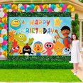 thumbnail image 3 of Super Simple Song Party Supplies Birthday Decorations Plates Banner Kids Cake Toppers Set Decor, 3 of 7