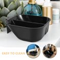 thumbnail image 3 of FONWILYO 2Pcs Black Plastic Hair Dye Mixing Bowl Set for Salon Use with Anti Slip Base for Precise Coloring, 3 of 8