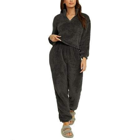 

Casual Solid Dark Grey Women s Lounge Bottoms (Women s)