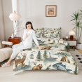 thumbnail image 4 of Castle Fairy Animal Bear Deer Queen Comforter Set,Fishing Hunting Bedding Comforter Set, 4 of 8