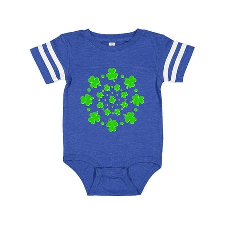 

Inktastic Shamrock circles St. Patricks Day Gift Baby Boy or Baby Girl Bodysuit