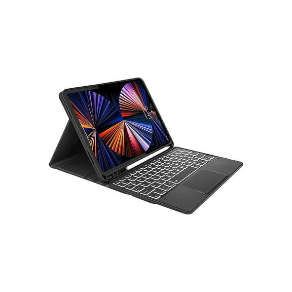 SaharaCase Keyboard Folio Case for Apple iPad Pro 11" (2nd 3rd and 4th Gen 2020-2022) Black
