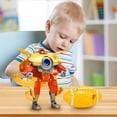 thumbnail image 5 of Giunmcul up to 50% Off Sports Shape Transforming Robot Transforming Basketball Robot Football Transforming War Toy, 5 of 5