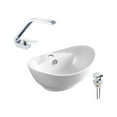 thumbnail image 1 of DROP Bath and Kitchen DR091303 Bathroom Vessel Sink Set, 1 of 4