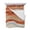 Orange, variant on Quilts King Size Bedding Set, Burnt Orange Coastal Lightweight Quilted Comforter, Summer Beach Nautical Abstract Art Soft Reversible Bedspread Coverlet with Pillow Covers for All Season, 96" x 106"