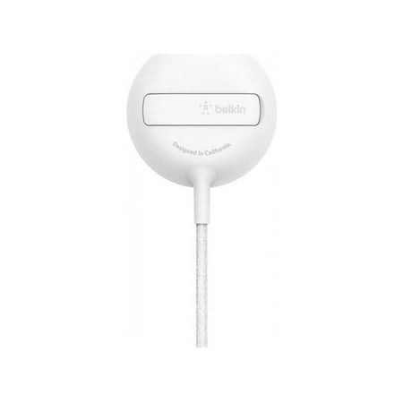 Belkin MagSafe Wireless Charger Pad - iPhone for 14, 13, 12 USB C with 6.6? Cable & integrated Stand White Wall Not Included
