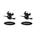 thumbnail image 1 of Maytalsory 1/2/3/5 Unique New Halloween Black Riding Witch - Exquisite Workmanship Fashionable And Festive Making Broom Witch 2PCS, 1 of 6