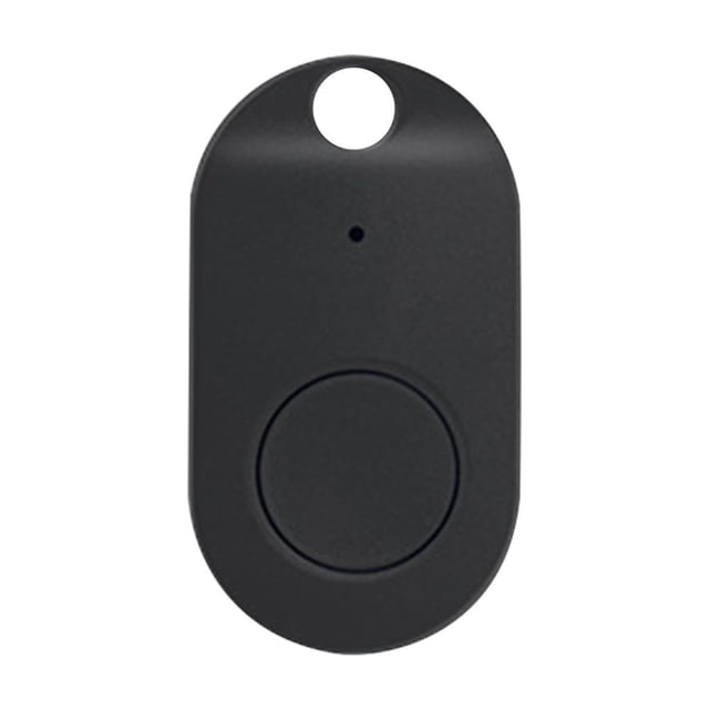 Black Bluetooth Tracker Key Finder Item Locator With Two Way Anti Loss Alarm Breakpoint Positioning Remote Camera Control Ios Android Compatible 1.97 X 1.02 X 0.39 Inches