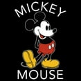 thumbnail image 2 of Boy's Mickey & Friends Retro Mickey Mouse Pose  Pull Over Hoodie Black Medium, 2 of 4