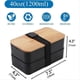thumbnail image 3 of Stackable lunch box with thermal insulation bag Microwave lunch box, 3 of 5