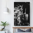 thumbnail image 5 of Drummer John_Bonham Rock Live Poster Poster Canvas Picture Printing Office Decoration, 5 of 5