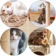 thumbnail image 4 of HLONK Cat Natural Sisal Rope for Scratching Post Tree Replacement Sisal Rope for Cats Kitten 5mm 25m, 4 of 6
