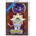 thumbnail image 3 of Pokémon - Alola Legendary Wall Poster, 14.725" x 22.375", Framed, 3 of 5