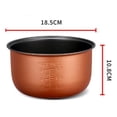 thumbnail image 3 of MYG Rice Cooker Pan 2L Pressure Cooker Non Inner Cooking Pot Accessories, 3 of 10