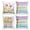 4PCS, variant on Spring Pillow Covers 18x18 Inch Set of 4, Floral Tulips Home Farmhouse Decorative Throw Pillowcases, for Home Sofa Couch Decoration