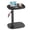 Ink Black, variant on VASAGLE Couch Table, C-Shaped Sofa Side End Table, Bedside Table, Adjustable Height, for Small Spaces, 11.8 x 15.7 x 27.2 Inches, Ink Black
