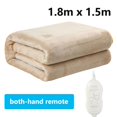 thumbnail image 1 of 2 Double Electric Smart Remote Blankets Bed Flannel Level 9 Blanket Thermal Temperature Persons Electric Blanket Heating, 1 of 7