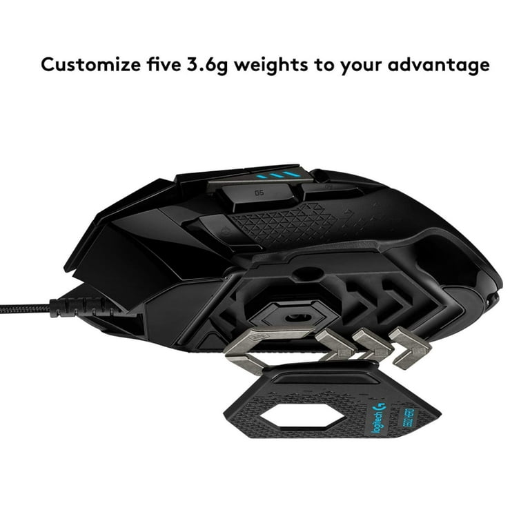 Pre-Owned Logitech G502 HERO High-Performance Wired Gaming Mouse (Like New)  