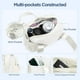 thumbnail image 4 of Mini Gym Bag for Women Girls Small Gym Tote Bag with Wet Compartment Waterproof Travel Duffle Bag Cute Workout Sport Bag, 4 of 7