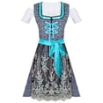 thumbnail image 3 of Disfraces de Halloween 2024 S-3XL Disfraz tradicional alemán de Oktoberfest Disfraz nacional de los Alpes Uniforme de actuación para festivales para mujer, 3 of 5