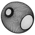 thumbnail image 1 of BESTYASH Mesh Lamp Shade Pendant Light Black Iron 1Set Geometric Design For Lamp Protector, 1 of 5