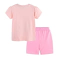 thumbnail image 5 of Zshosam Girls 2 Piece Outfits Girl Clothes Toddler Girls Summer Outfit Tank Top + Shorts 2 Piece Clothing for Girl Size 4T 5T,(Pink 4-5 Years), 5 of 9