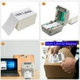 thumbnail image 4 of Oaustect 4X6 Shipping Label 1000 Fanfold Labels For Rollo Zebra Direct Thermal Printer With Perforations, 4 of 4
