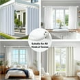 thumbnail image 4 of ZOPZO Curtain Rod Adjustable Window Drapery Rod, White, 30-48 Inch, Heavy Duty Curtain Pole for Living Room Bedroom Easy Install, 4 of 9