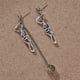 thumbnail image 4 of Pendientes Colgantes onlyliua en Calavera y borlas Clip para la oreja joyas mujer, 4 of 7